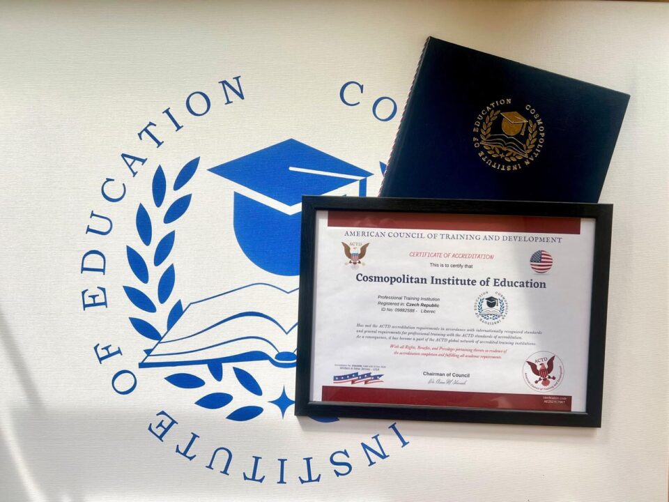 Cosmopolitan Institute získal akreditaci ACTD